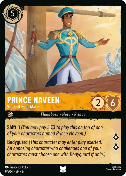 Prince Naveen - Vigilant First Mate 9/204 Uncommon