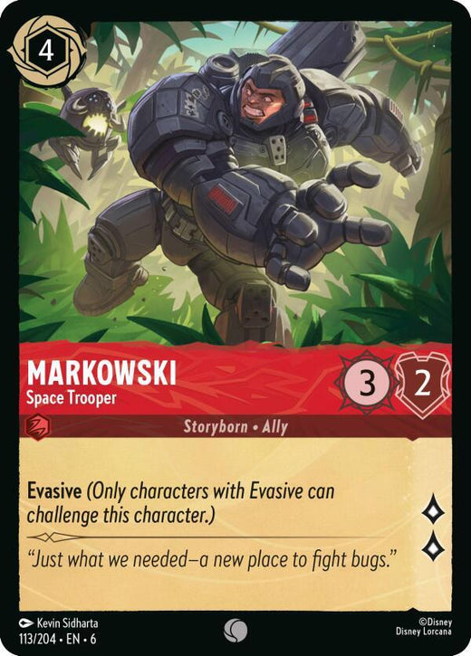 Markowski - Space Trooper 113/204 Common