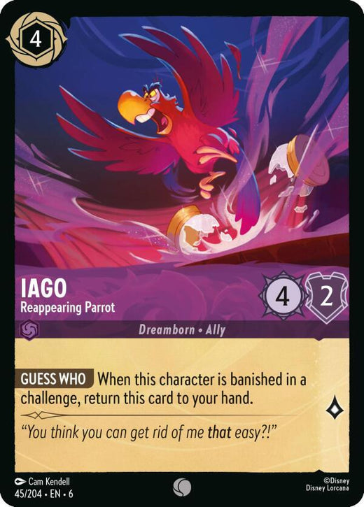 Iago - Reappearing Parrot 45/204 Common
