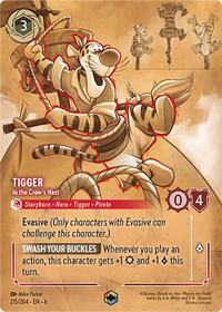 Tigger - In the Crow's Nest (Enchanted) 215/204 Enchanted Holofoil