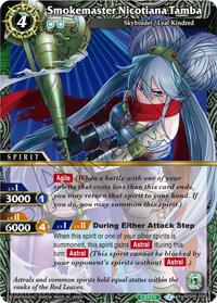 Smokemaster Nicotiana Tamba | Generational Link | X Rare | Holofoil | #BSS06-058