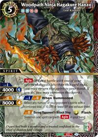 Woodpath Ninja Hagakure Hanzo | Generational Link | X Rare | Holofoil | #BSS06-067