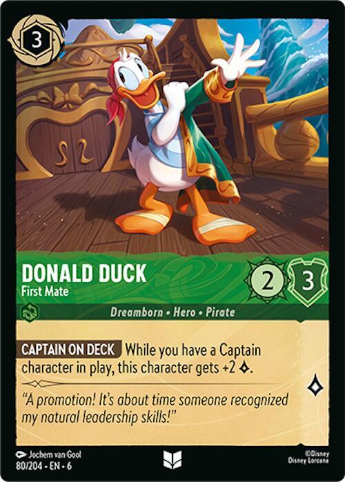 Donald Duck - First Mate 80/204 Uncommon