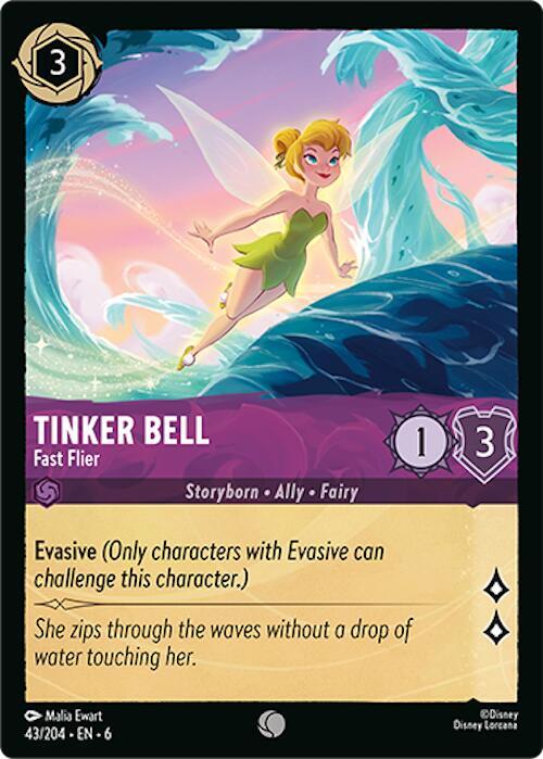 Tinker Bell - Fast Flier 43/204 Common