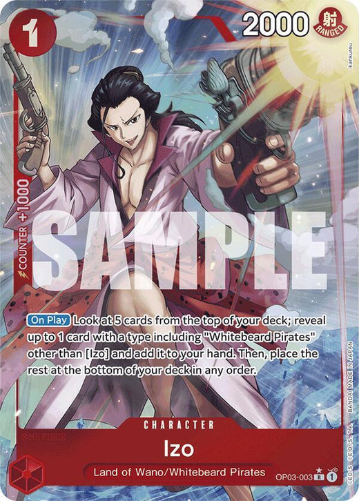 Izo (OP03-003) (Full Art) OP03-003 R Foil