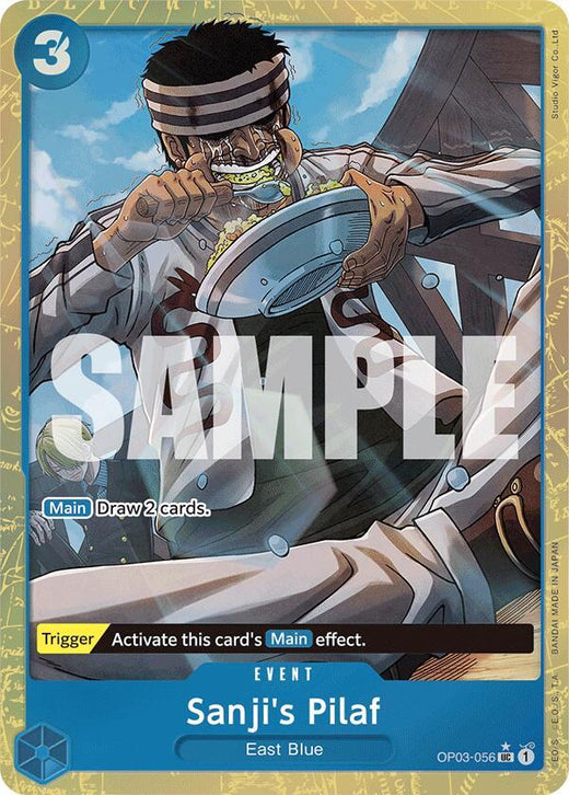 Sanji's Pilaf (Alternate Art) OP03-056 UC Foil
