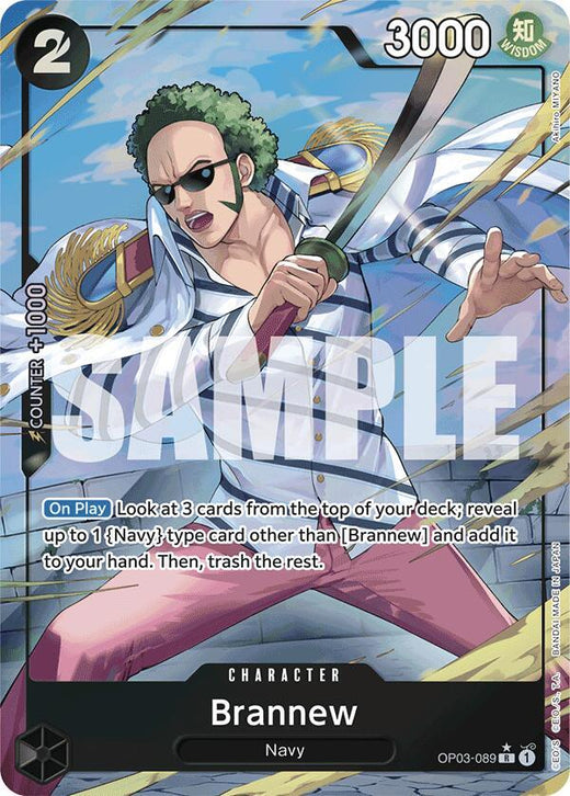 Brannew (Alternate Art) OP03-089 R Foil