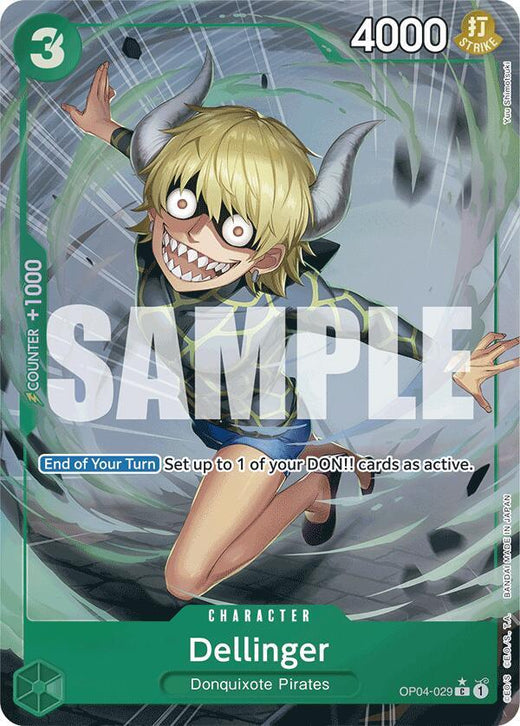 Dellinger (Full Art) OP04-029 C Foil