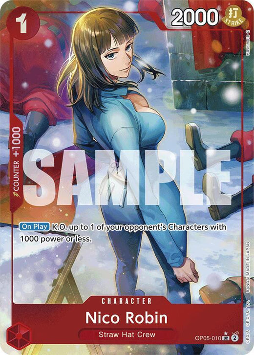 Nico Robin (Full Art) OP05-010 UC Foil