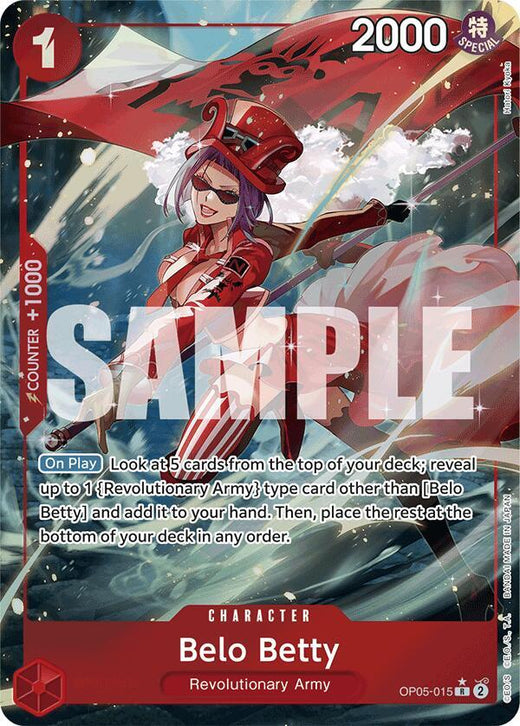 Belo Betty (Full Art) OP05-015 R Foil
