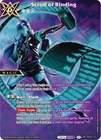 Scroll of Binding (SPR) | Generational Link | Special Rare | Holofoil | #BSS06-110