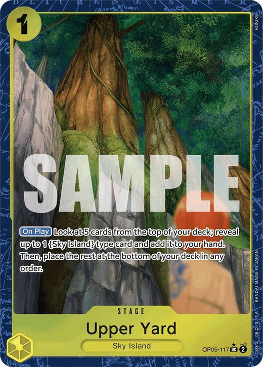 Upper Yard (Alternate Art) OP05-117 UC Foil