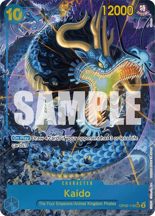 Kaido (OP05-118) (Alternate Art) OP05-118 SEC Foil