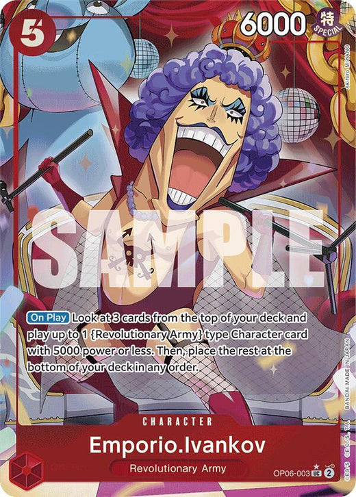 Emporio.Ivankov (Full Art) OP06-003 UC Foil
