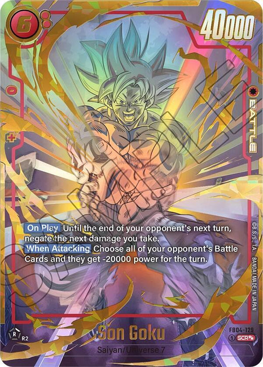 Son Goku FB04-129 SCR SA