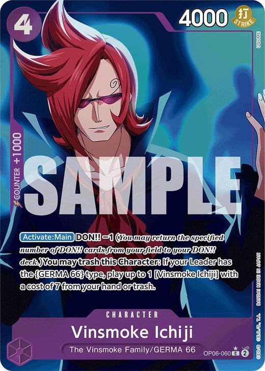Vinsmoke Ichiji (OP06-060) (Full Art) OP06-060 C Foil