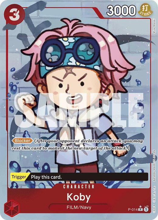 Koby (Full Art) P-014 PR Foil