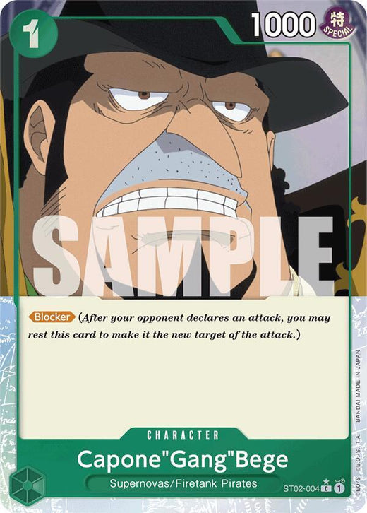 Capone"Gang"Bege (ST02-004) (Full Art) ST02-004 C Foil