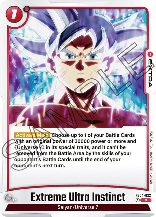 Ultra Instinto Extremo FB04-022 R Foil