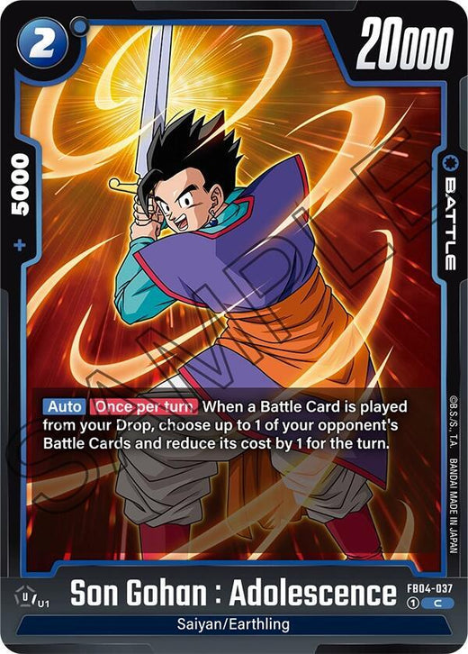 Son Gohan : Adolescencia FB04-037 C