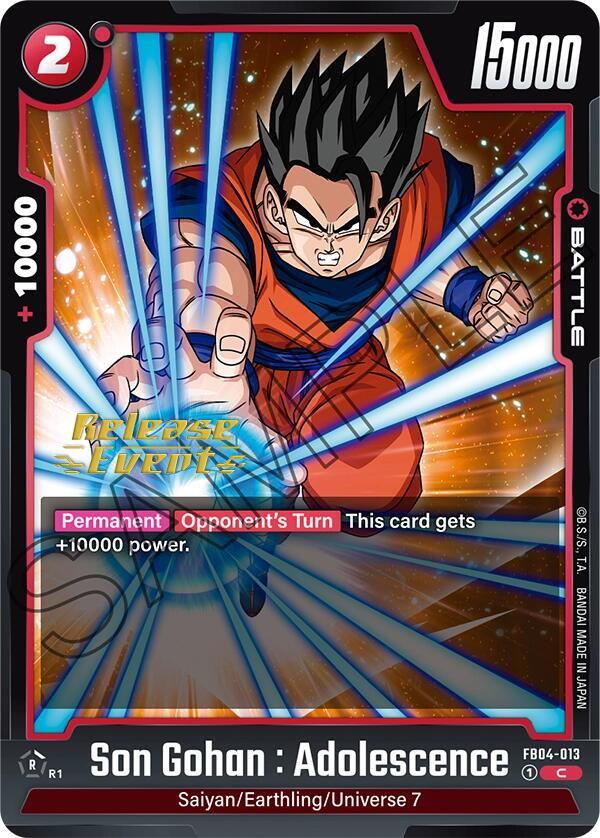 DBS Fusion World: Ultra Limit Release Event Cards Singles