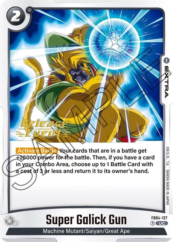 DBS Fusion World: Ultra Limit Release Event Cards Singles