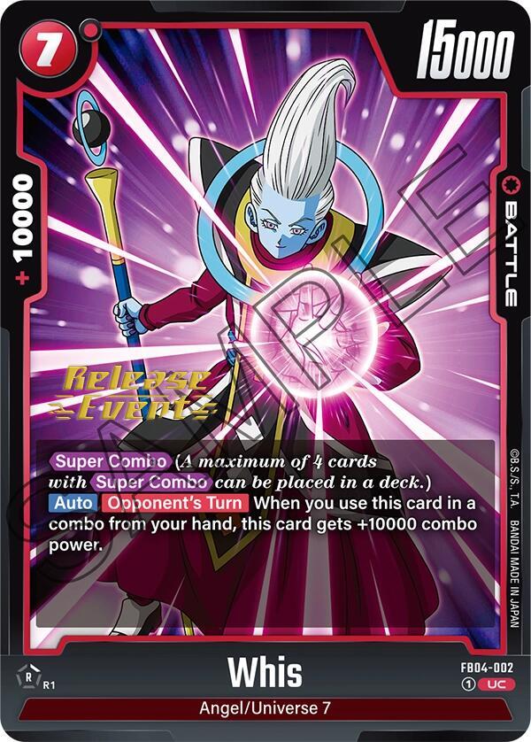 Dragon Ball Super: Fusion World: Ultra Limit Release Event Cards Singles