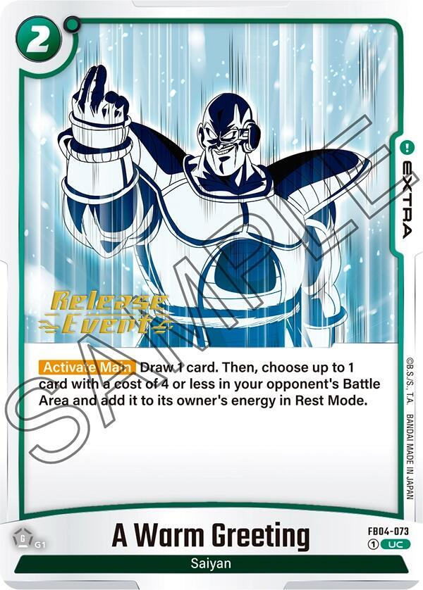DBS Fusion World: Ultra Limit Release Event Cards Singles