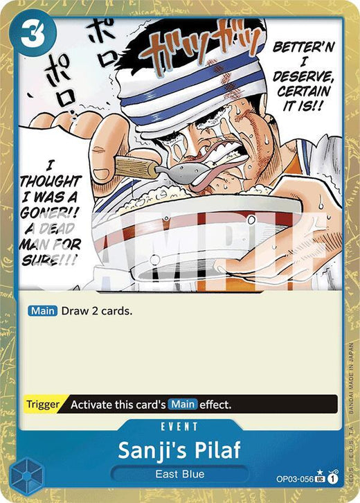 Sanji's Pilaf (Textured Foil) OP03-056 UC