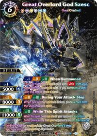Great Overlord God Szesc (Textured) | Battle Spirits Saga Promo Cards | Promo | Holofoil | #PR-068