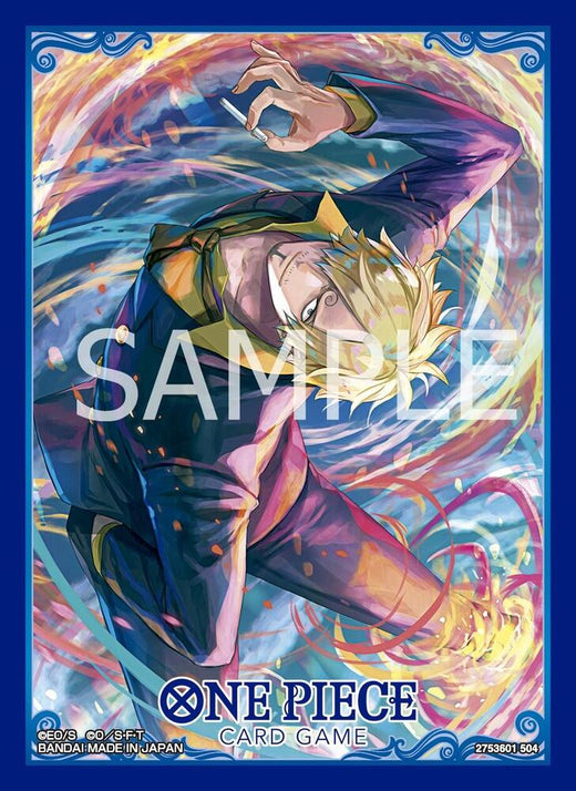 One Piece Card Game Official Sleeves: Limited Edition Vol.2 - Sanji (70-Pack)