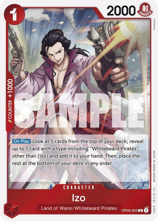 Izo (OP03-003) (Reprint) OP03-003 R Foil