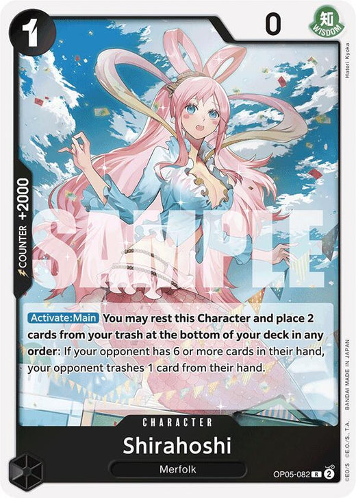 Shirahoshi (OP05-082) (Reprint) OP05-082 R Foil