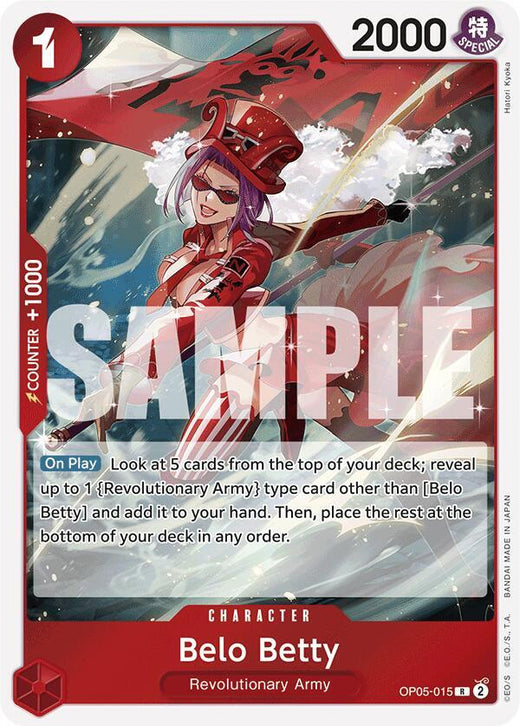 Belo Betty (OP05-015) (Reprint) OP05-015 R Foil