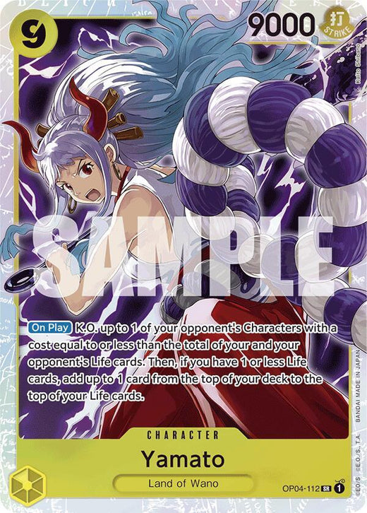 Yamato (OP04-112) (Reprint) OP04-112 SR Foil