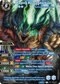 Raging Beast Sharkape (SPR) | Generational Link | Special Rare | Holofoil | #BSS06-072