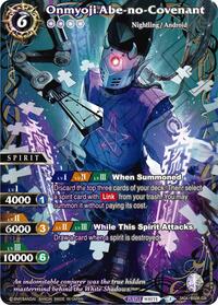 Onmyoji Abe-no-Covenant (SAGA) | Generational Link | Saga Rare | Holofoil | #BSS06-026