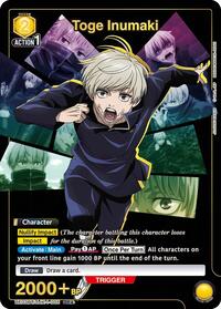 Toge Inumaki (005) (SR*) | UE03BT: Jujutsu Kaisen | Super Rare 1-Star | Foil | #UE03BT/JJK-1-005