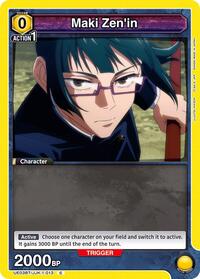 Maki Zen'in (013) | UE03BT: Jujutsu Kaisen | Common | Normal | #UE03BT/JJK-1-013