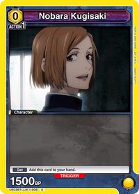 Nobara Kugisaki (006) (Box Topper Foil) | UE03BT: Jujutsu Kaisen | Common | #UE03BT/JJK-1-006