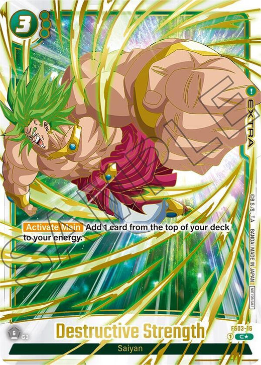 Fuerza Destructiva (Finalista del Paquete de Campeonato 03) FS03-16 C Foil