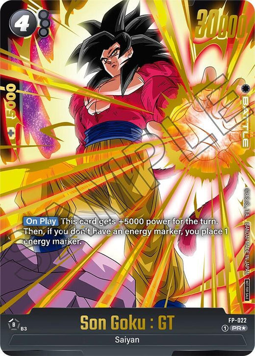 Son Goku : GT - FP-022 (Paquete de Selección 01) FP-022 Promo Brillante