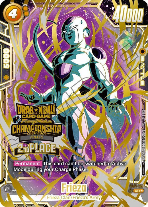 Frieza - FB01-129 (Finales del Campeonato 2024-2025 2º puesto) FB01-129 SR CHP