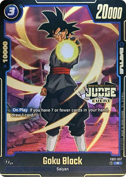Goku Black - FB01-037 (Paquete de Juez (Juez de Evento) 01) FB01-037 Promo Foil