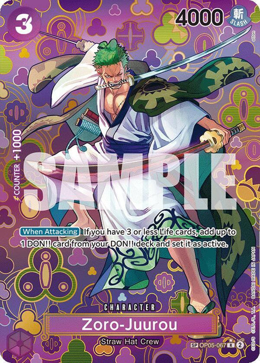 Zoro-Juurou (SP) OP05-067 R Foil