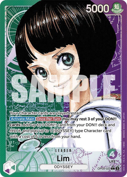 Lim (022) (Parallel) OP09-022 L Foil