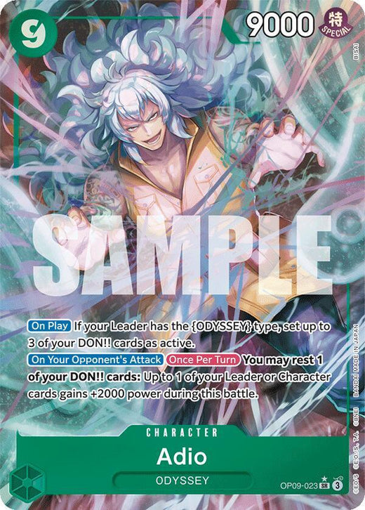 Adio (Parallel) OP09-023 SR Foil