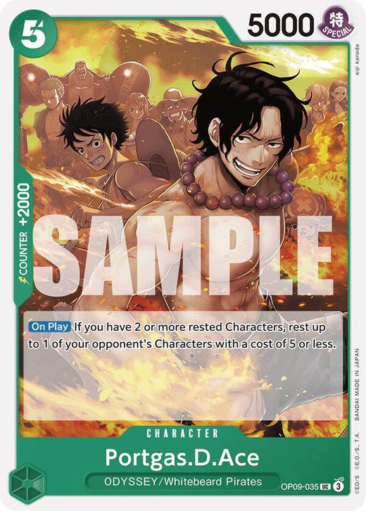 Portgas.D.Ace OP09-035 UC