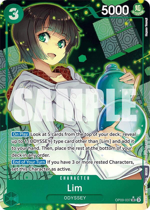 Lim (037) (Parallel) OP09-037 SR Foil
