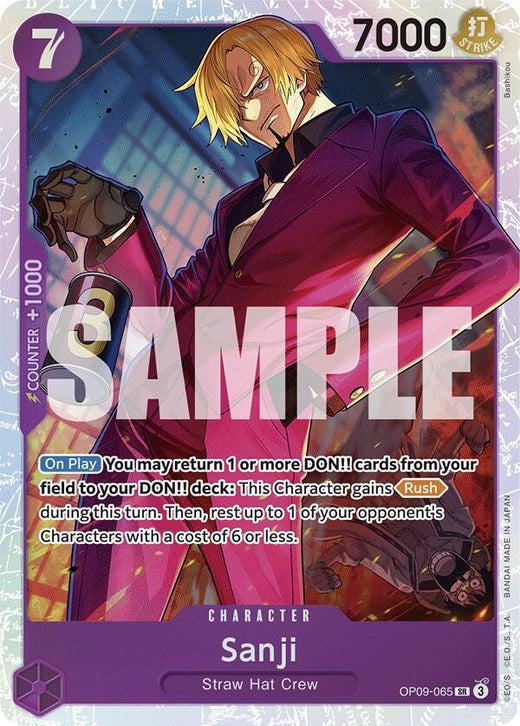 Sanji (065) OP09-065 SR Foil